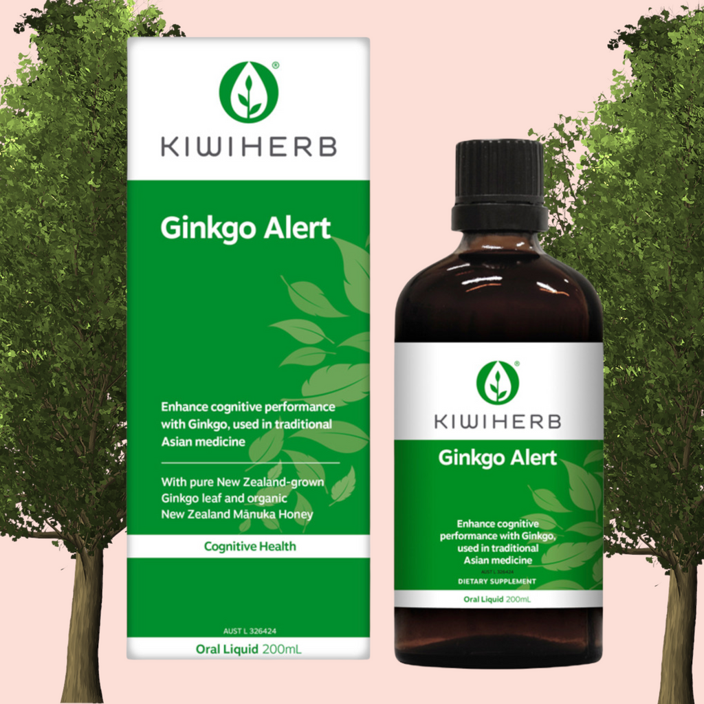 Gingko Alert 200ml- Enhance cognitive function-Ginkgo biloba - Kiwiherb