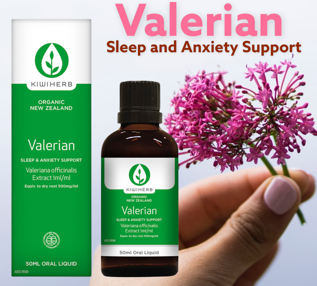 Kiwiherb Valerian Oral Liquid . Sleep and anxiety support