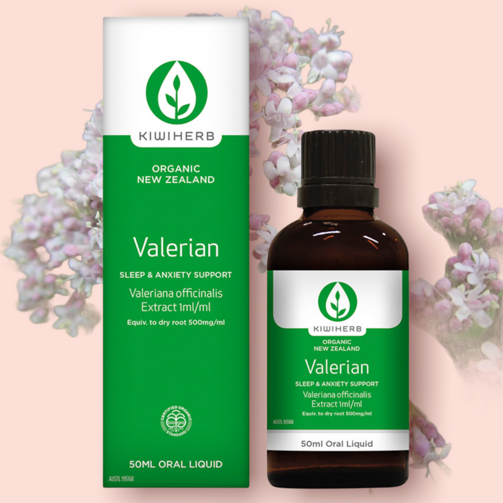 Kiwiherb Valerian Oral Liquid 50ml   PRODUCT INFORMATION (Information sourced from the manufacturer of this product, Kiwiherb and their distributors):  Valerian is a gentle sedative and relaxant herb, used for centuries to promote restful sleep and ease nervous tension. It can be taken during the day to calm tension or irritability or before bed to aid a good night's sleep.  Valerian is traditionally used for:  • Relief from Insomnia • Symptomatic relief of mild anxiety • Beneficial during times of stress