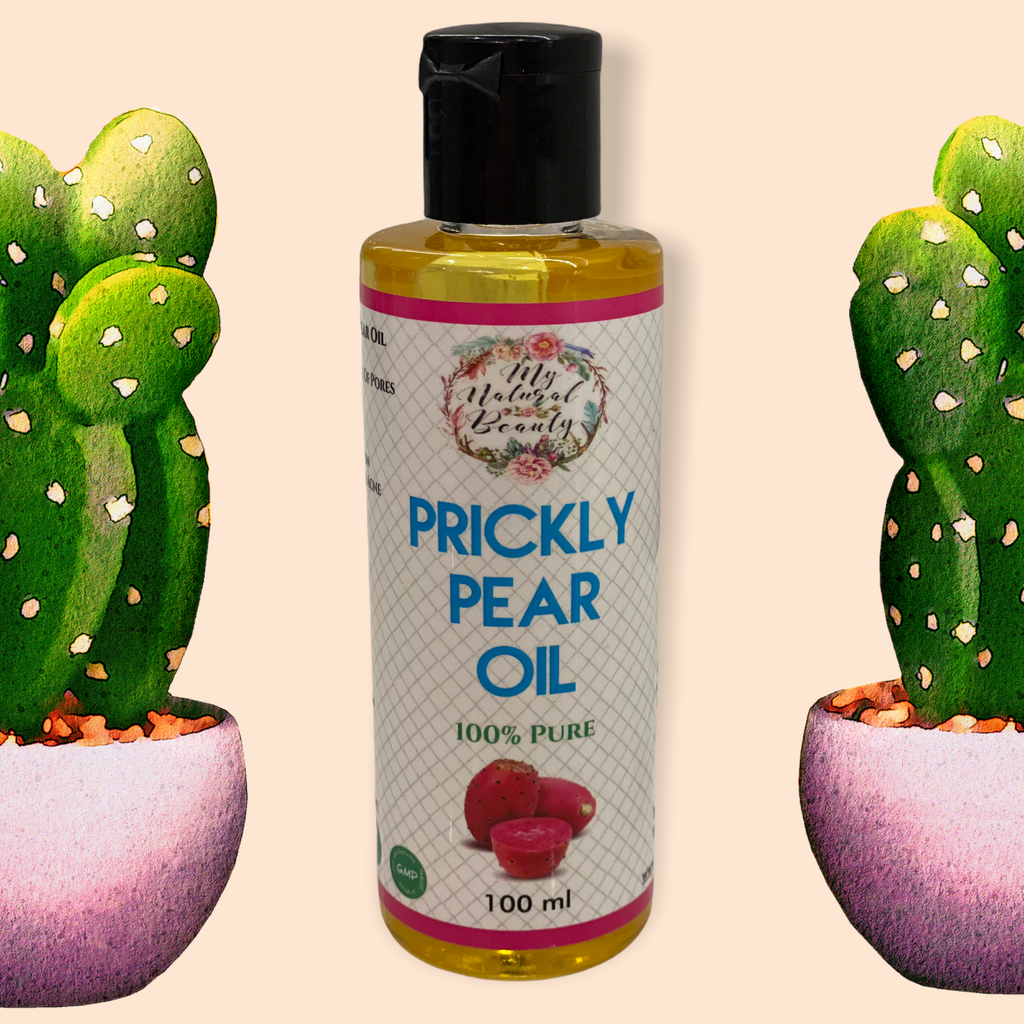 Prickly Pear Oil – 100ml 100% Pure, Cold-Pressed and Organic 100% Pure Authentic Opuntia Ficus Indica Seed Oil from Morocco Authentic, Pure Prickly Pear Seed Oil from the original source.