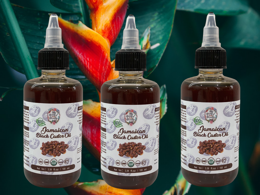 My Natural Beauty has a wide range of Jamaican Black Castor Oil. Australian supplier of premium quality Jamaican Black Castor Oil. 100% Pure, Organic Jamaican Black Castor Oil. Natural Hair growth. Treat hair loss naturally. Buy Online Australia. 100% Pure Organic Jamaican Black Castor Oil with applicator lids- 3 x 100 ml. Experience easy scalp application with these amazing applicator bottles. 