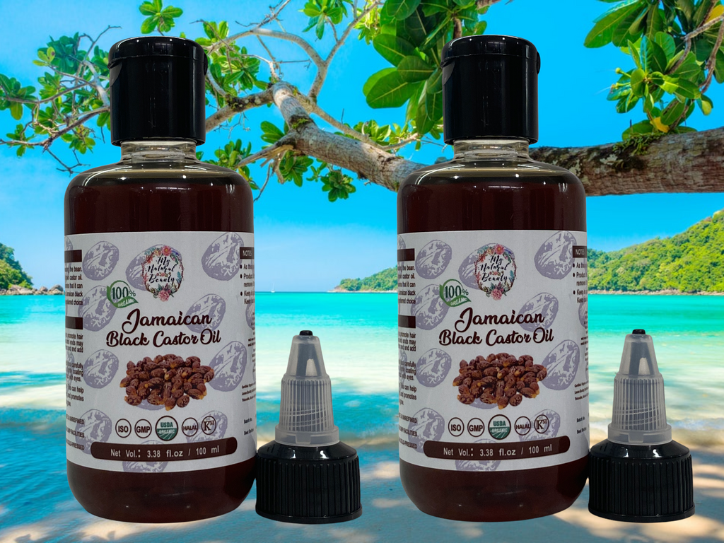 100% Pure Organic Jamaican Black Castor Oil with applicator lids- 2x 100 ml     Experience easy scalp application with these amazing applicator bottles. This product comes with applicator lids. These can be used so that you can easily dispense the product directly onto your scalp. It will minimise waste and ensure the product is applied evening and directly onto your scalp. You can buy the 100ml bottles with a standard lid later and re-use this lid with our standard 100ml bottles.