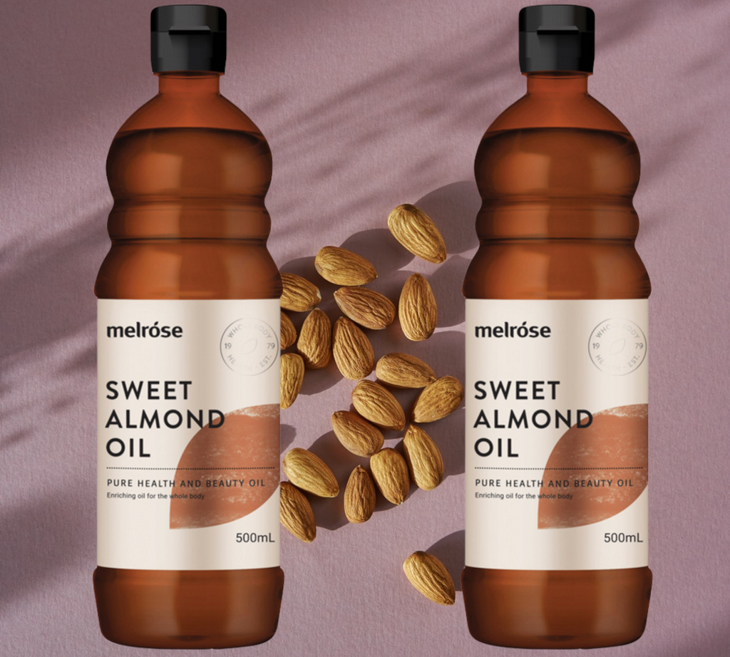 Sweet Almond Oil Australia. Melrose Sweet Almond Oil.