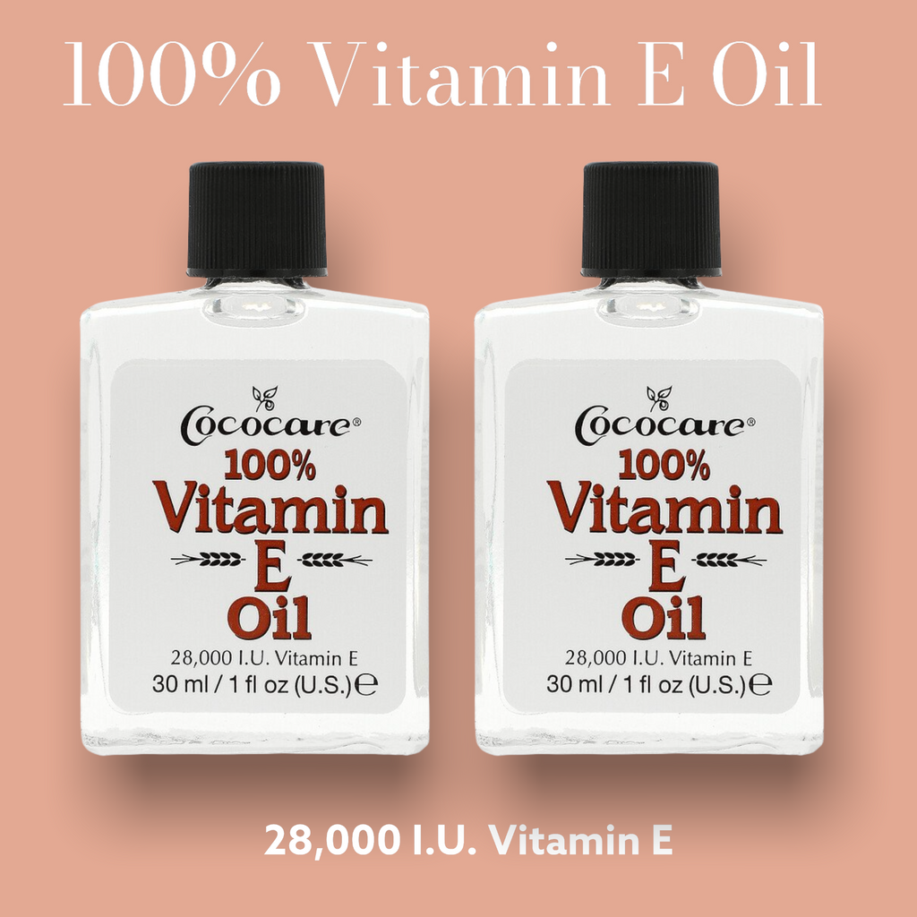 100% Vitamin E Oil-28,000 I.U.- Twin Pack- 2 x 30ml bottles