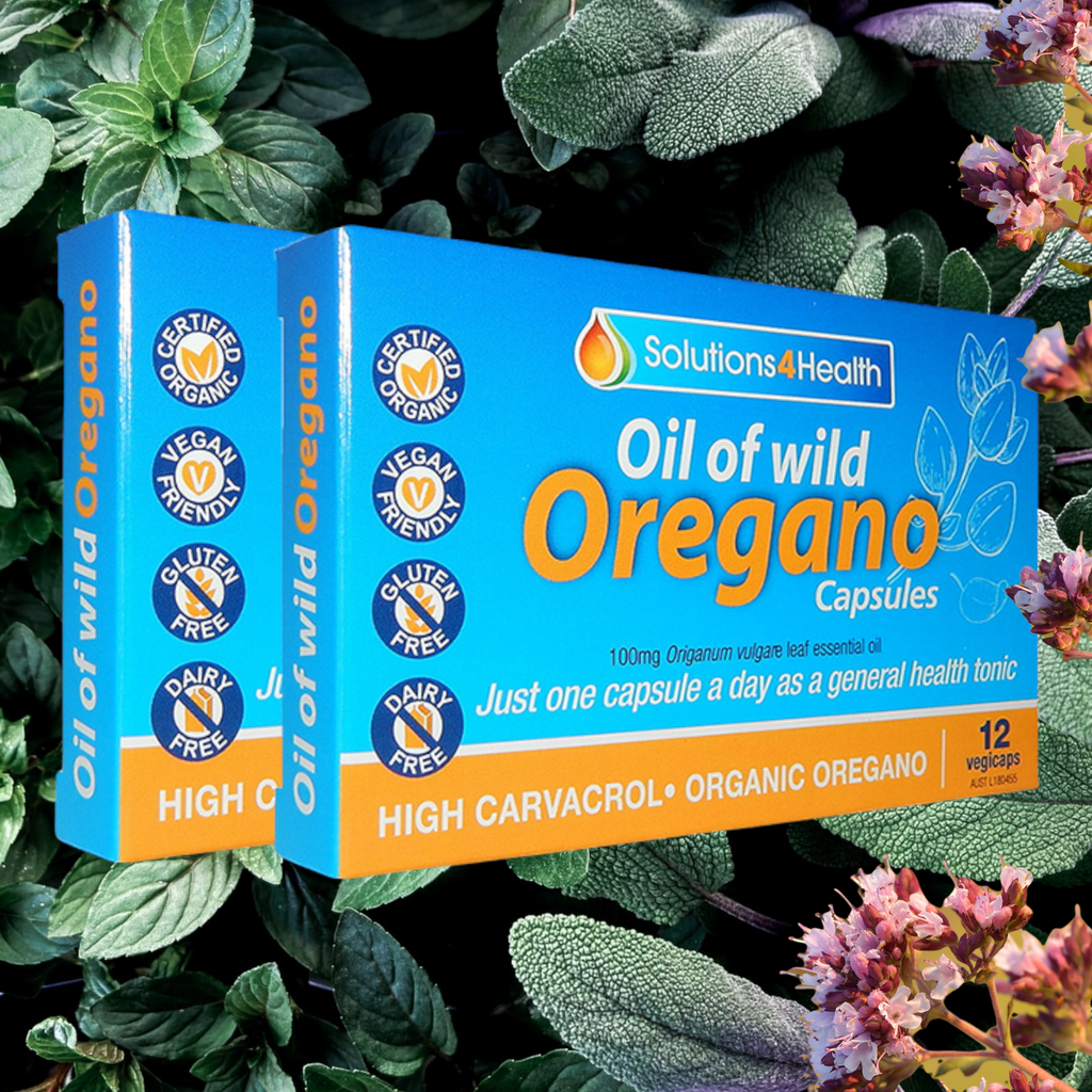 Solutions4Health Oil Of Wild Oregano -VegeCaps . The benefits of oregano oil may include · Respiratory, cold & flu relief · Antioxidant · Antifungal · Immune support · Aid rheumatic pain · Antibacterial · Gastrointestinal aid