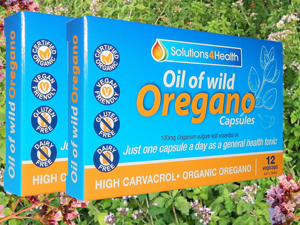 Certified organic oregano oil (Origanum vulgare)