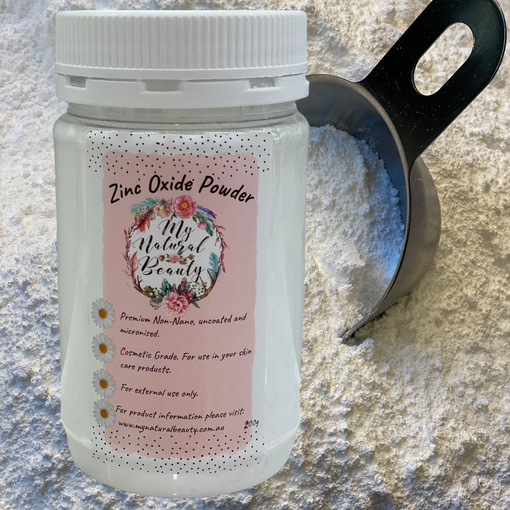Zinc Oxide is also used to create homemade skin creams, lotions, mineral makeup, soaps, foot powders, deodorants and lots more. Zinc Oxide is rejuvenating, balancing and strengthening, making it a popular addition to cream and ointment formulations, particularly for babies or those with sensitive skin and/ or various skin conditions. 
