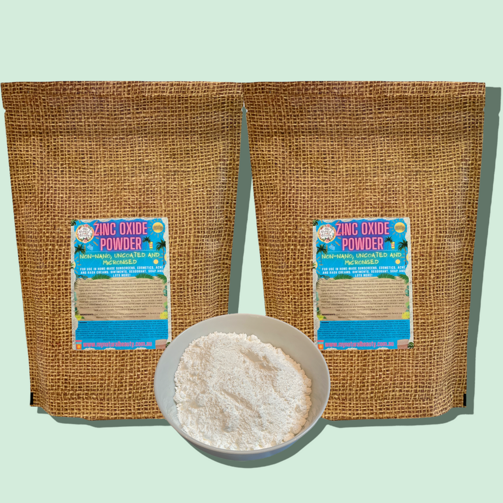  Buy Bulk Zinc Oxide Powder Australia. ZINC OXIDE POWDER- 1kg (2 x 500g ) NON-NANO, UNCOATED AND MICRONISED.    BULK 1kg. In 2 x 500g resealable pouches.      COSMETIC GRADE- For external use only. For use in home-made sunscreens, cosmetics, acne and rash creams, ointments, deodorant, soap and lots more!