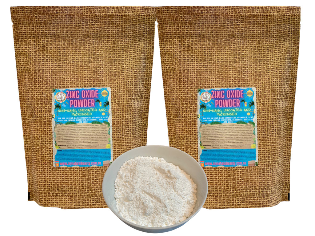  Buy Bulk Zinc Oxide Powder Australia. ZINC OXIDE POWDER- 1kg (2 x 500g ) NON-NANO, UNCOATED AND MICRONISED.    BULK 1kg. In 2 x 500g resealable pouches.      COSMETIC GRADE- For external use only. For use in home-made sunscreens, cosmetics, acne and rash creams, ointments, deodorant, soap and lots more!