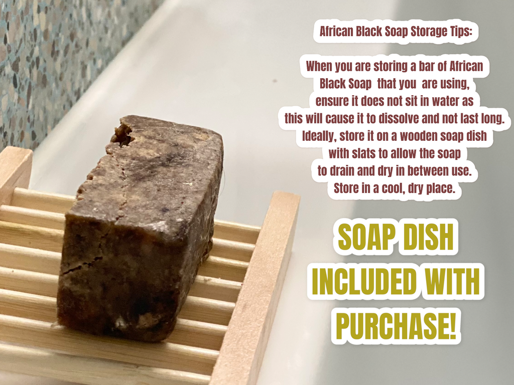 How to store African Black Soap