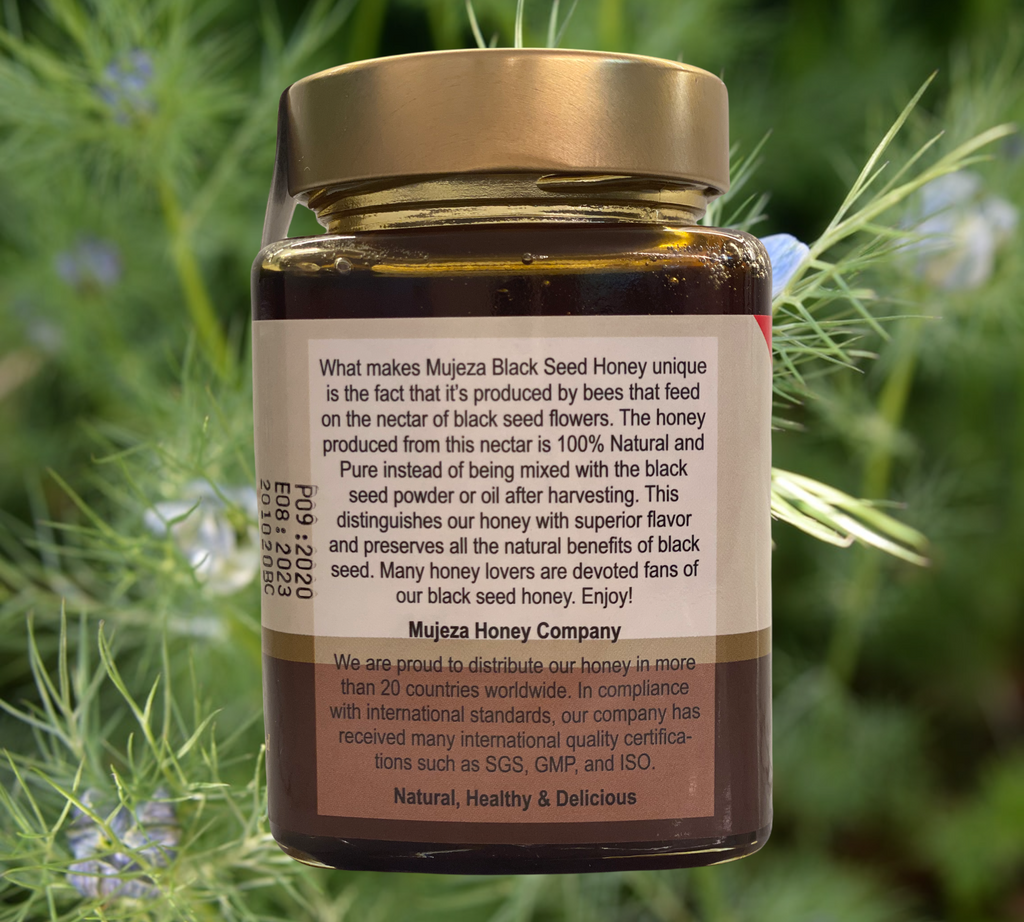  Mujeza Black Seed Honey (Black Cumin)- 600g