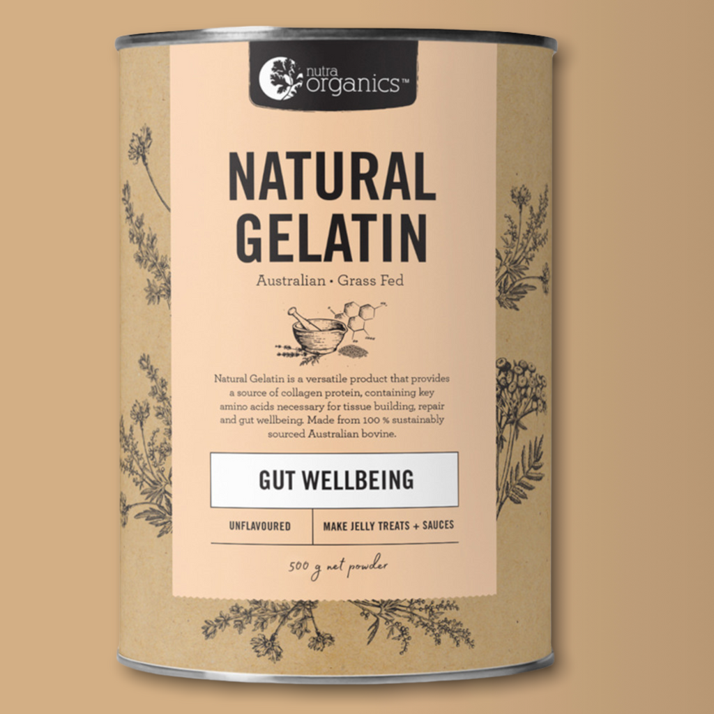 Natural Gelatin is a pure, 100% natural product. Natural Gelatin is a complete protein source, which provides essential amino acids necessary for tissue building and repair within multiple areas of the body, creating wellness from the inside out.BARCODE:# 9343723004230