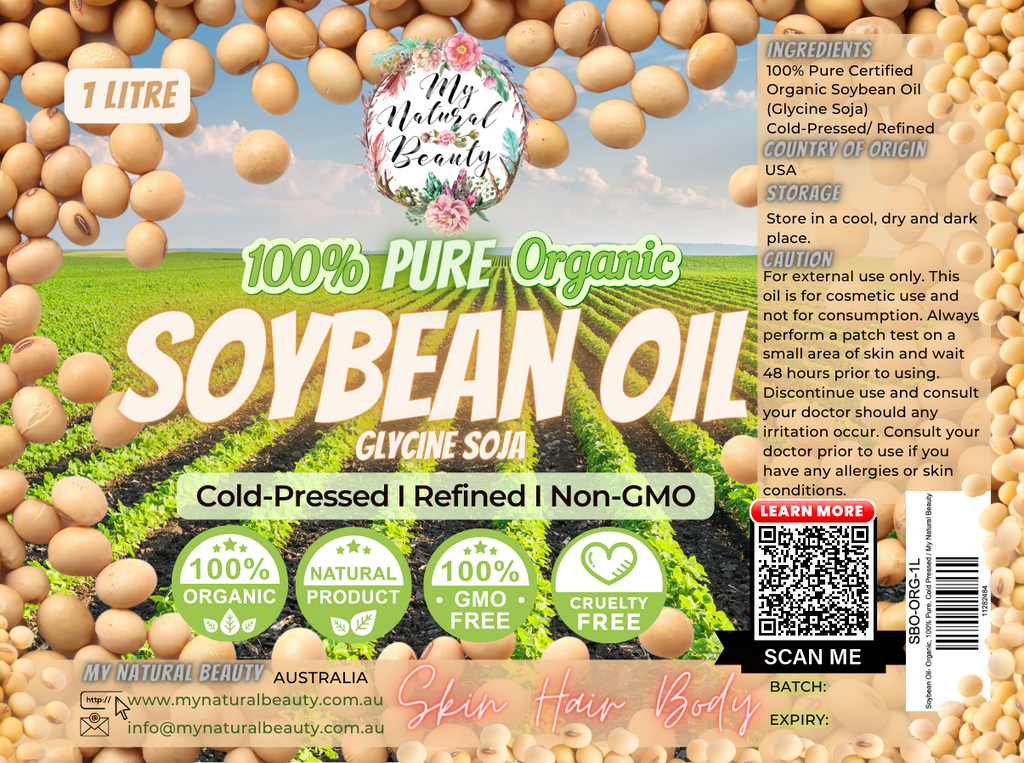 Cold Test Rdb Soybean Color Chart Soybean Oil- Organic, 100% Pure, Cold Pressed | My Natural Beauty