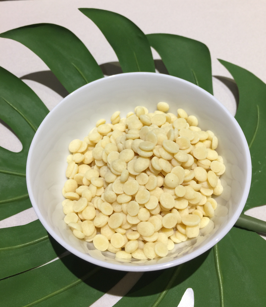 Cocoa Butter Pellets.. Bulk. 500g. Buy online Sydney Australia. Free shipping over $60.00