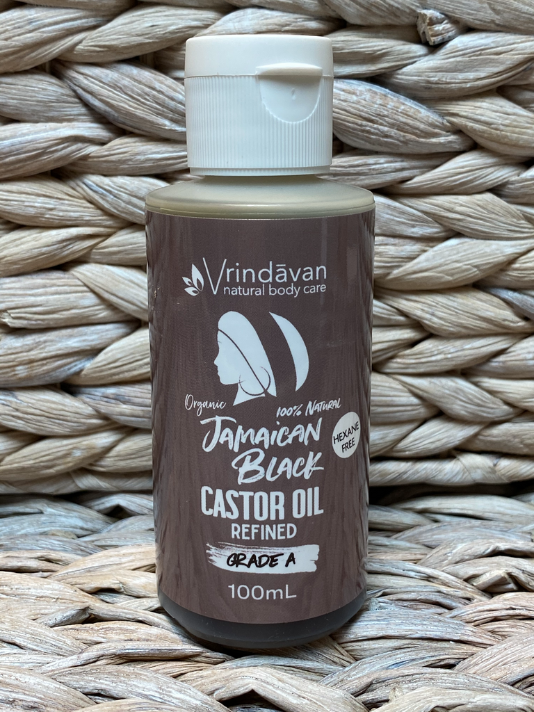 VRINDAVAN Jamaican Black Castor Oil Grade A - Refined - 100ml