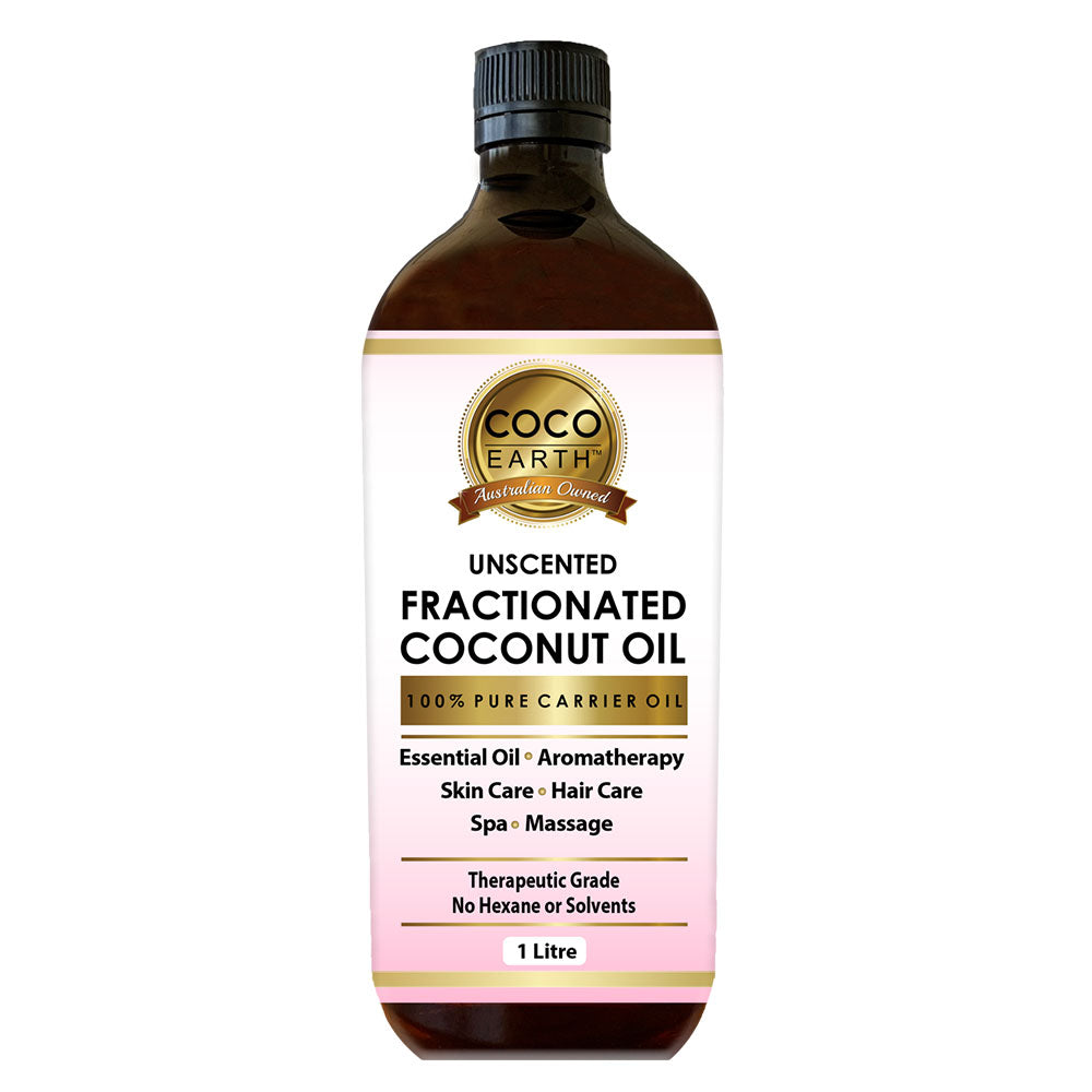 100% Pure fractionated coconut oil. Buy online Australia. Free shipping over $60. 1 Litre Bulk buy