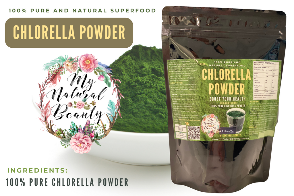 Some of the potential Benefits of Chlorella*  •	Chlorella is a powerhouse of nutrition and is high in chlorophyll and magnesium.