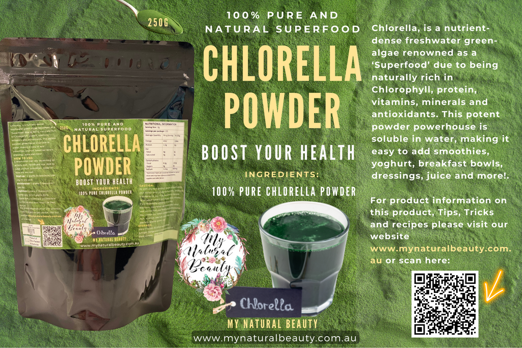 Chlorella Powder 250g Buy Chlorella Powder online at My Natural