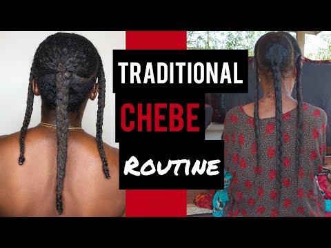 Traditional Chebe routine