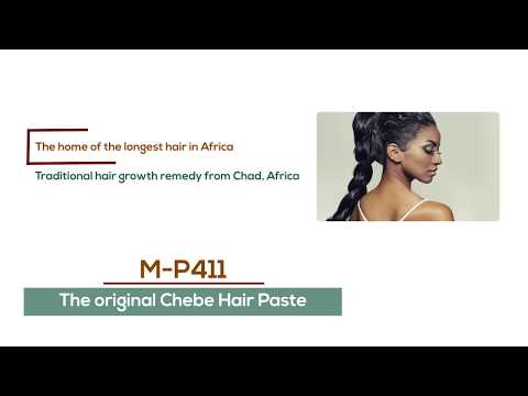 Chebe Hair Paste Made with 100% Natural Ingredients Including Authentic Chébé Powder from The Republic of Chad in Central Africa.     Chebe Hair Paste – Made with beef fat (tallow). Traditionally women in Chad use beef fat with their Chebe. This paste has essential oils to mask the tallow smell and enhance your experience. Chebe hair paste takes the guesswork out of the Chebe application, making this easier and more convenient than the Chebe powder. Contains vitamins A, B12, and other hair nutrients.