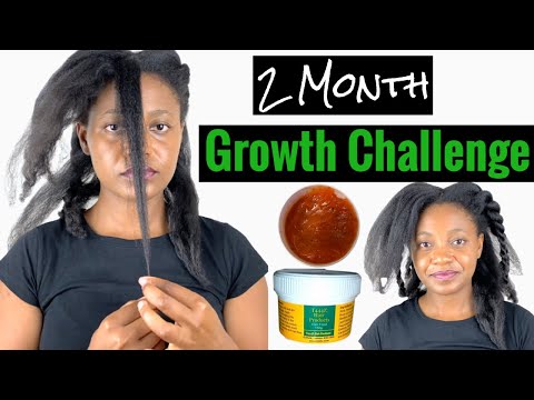 2 Month Hair Growth Challenge ft T444Z Hair Food. Pamarow Naturals