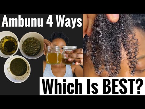 https://www.youtube.com/watch?v=ARIkRC6-lxc Pamarow Naturals h. How to use Ambunu Four ways