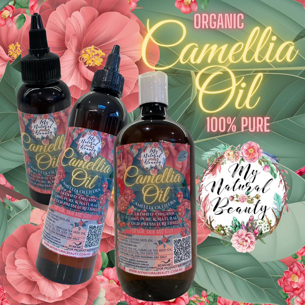 camellia Tea Oil benefits for hair Camellia Tea Oil intensely penetrates into your scalp and cleans your hair follicles, removing impurities. This increases hair cell division and hair cell activity. This will help to make your hair grow stronger and healthier. It is also used as a natural remedy to reverse the greying process by increasing melanin production. 