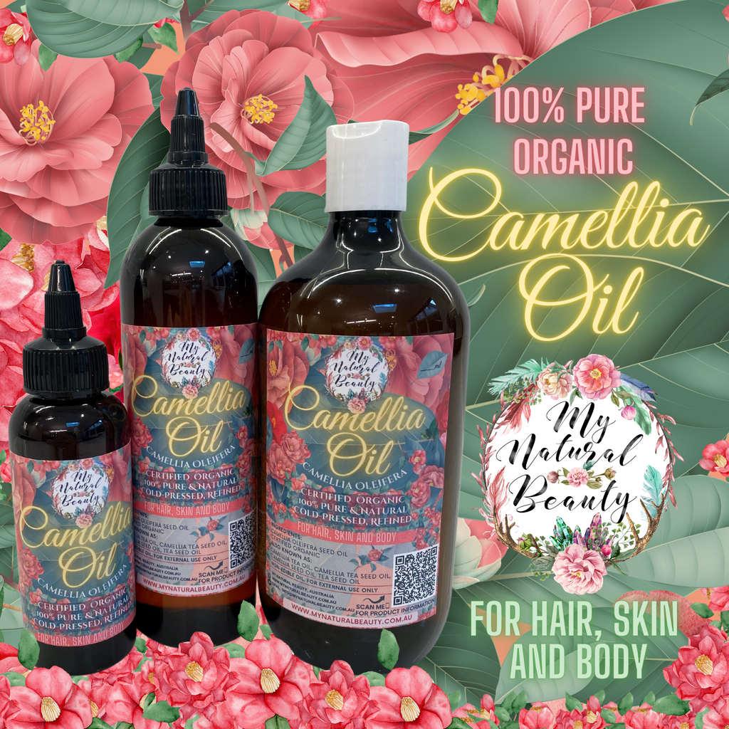 Camellia Oil- Certified Organic Camellia Oleifera Certified  Organic   I    100% Pure & Natural   I  Cold-Pressed, Refined