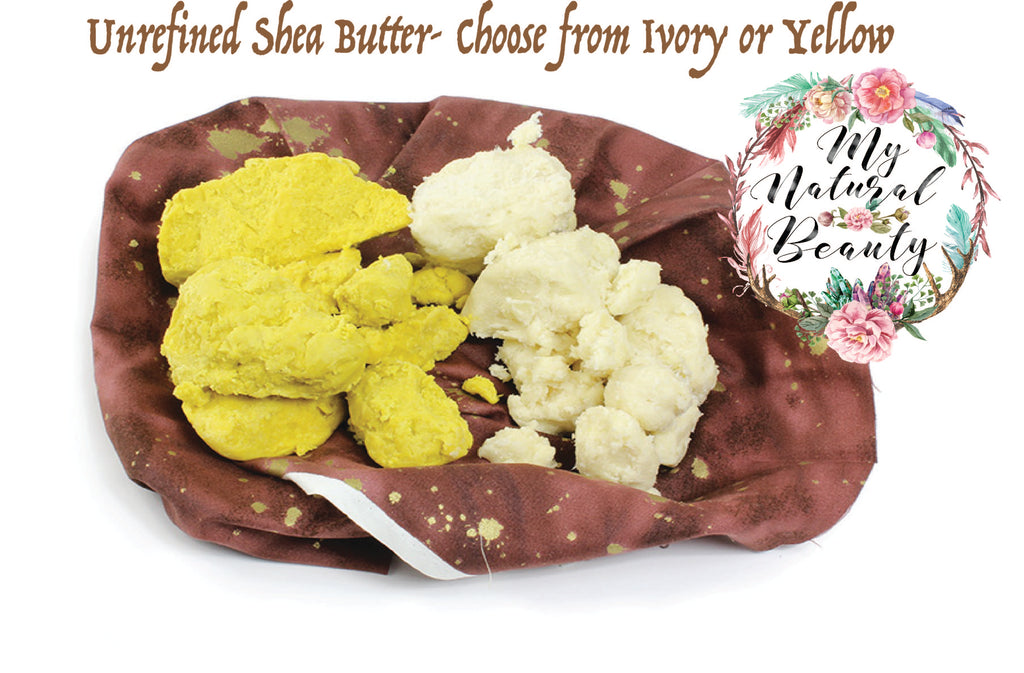 Unrefined Shea Butter. Yellow or Ivory. Buy online Australia