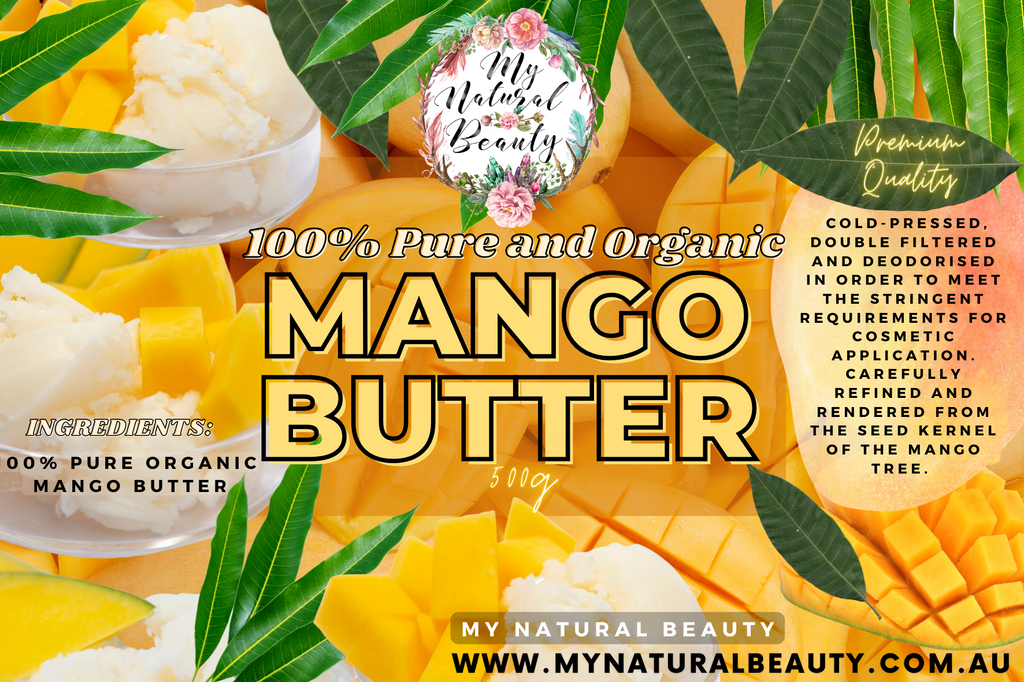 100% Pure and Organic Mango Butter- 500g  