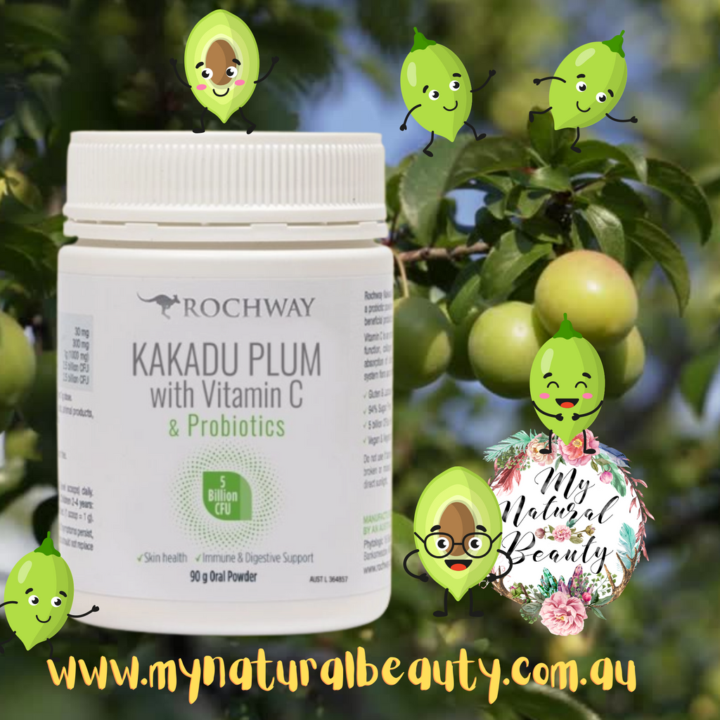 Rochway Kakadu Plum with Probiotics (5 billion CFU) & Vitamin C 90g