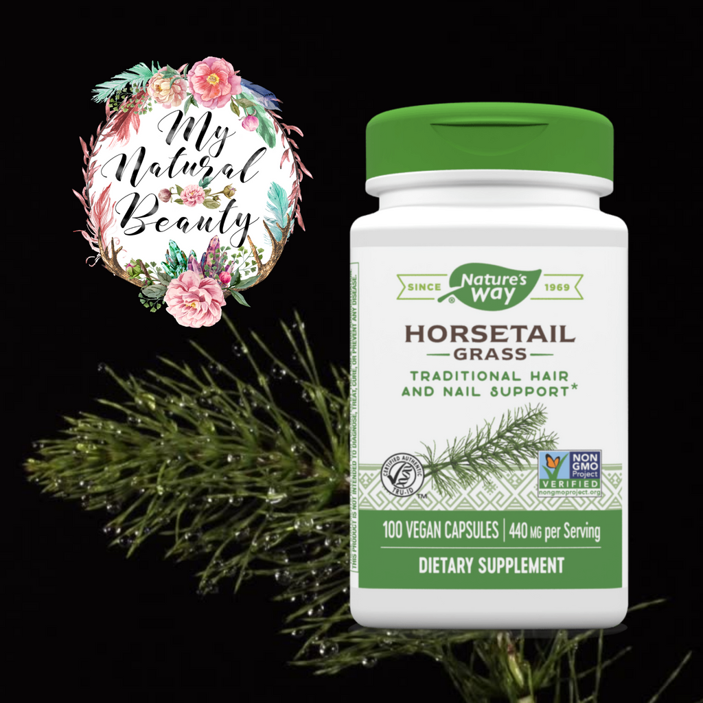 Horsetail Capsules - Hair Growth Supplement Hair, Skin, Nails. Horsetail Grass